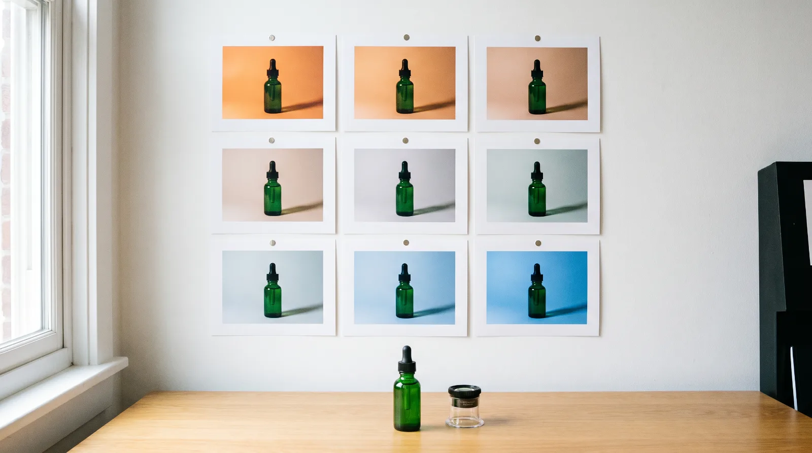 A custom AI-generated lifestyle visual attached to an outreach email